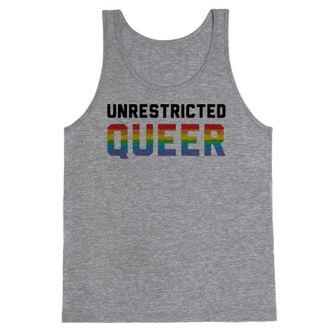 Unrestricted Queer Tank Top