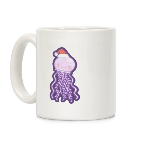 Christmas Jellyfish Coffee Mug