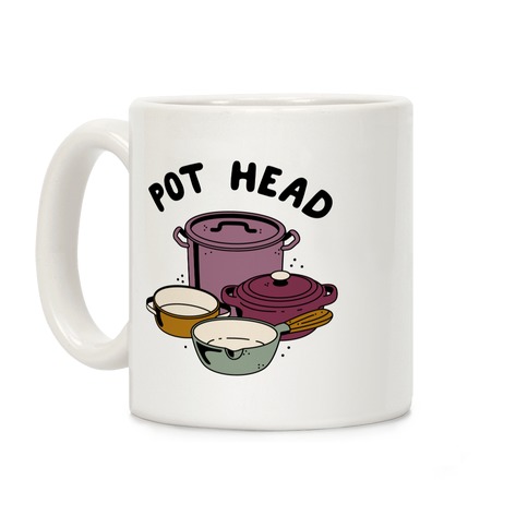 Pot Head Cooking Pots Coffee Mug