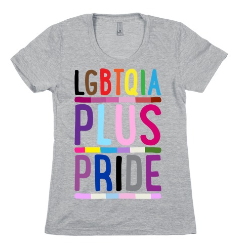 LGBTQIA Plus Pride Womens T-Shirt