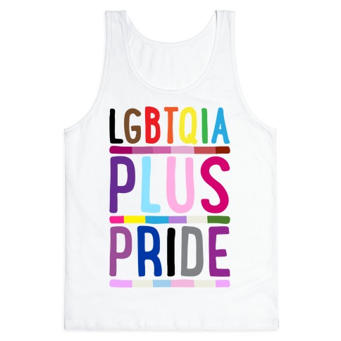LGBTQIA Plus Pride Tank Top