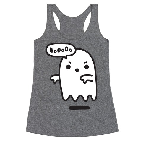 Disapproving Ghost Racerback Tank Top