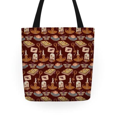 Dick Academia Pattern Tote
