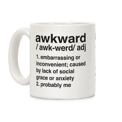 Awkward Definition Coffee Mug