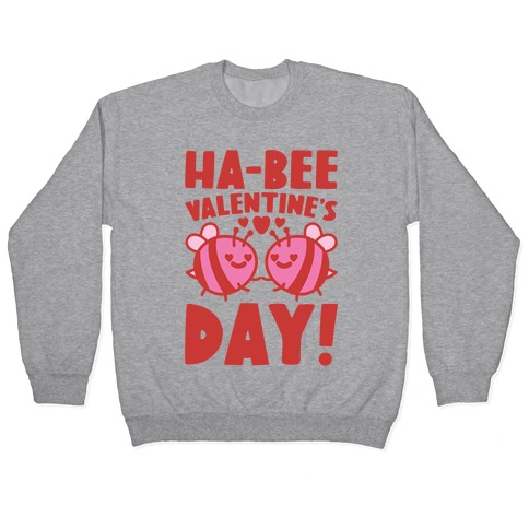 Ha-Bee Valentine's Day Pullover