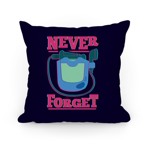 Never Forget Hit Clips Pillow