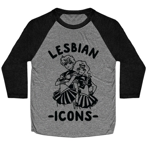 Lesbian Icons Baseball Tee