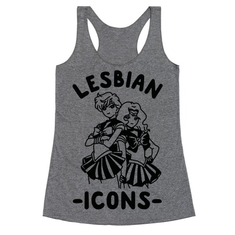Lesbian Icons Racerback Tank Top