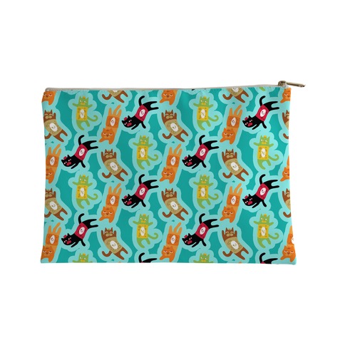 Carbonated Cats Pattern Accessory Bag