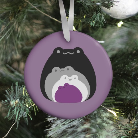 Frogs In Frogs In Frogs Ace Pride Ornament