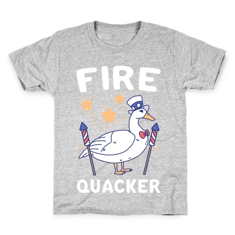 Fire Quacker Kids T-Shirt