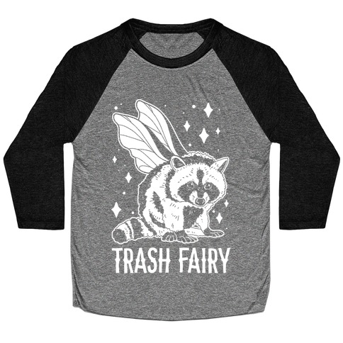 Trash Fairy Baseball Tee