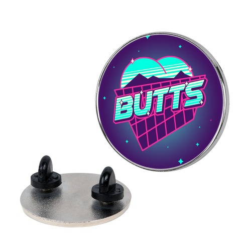Retro Butts Pin