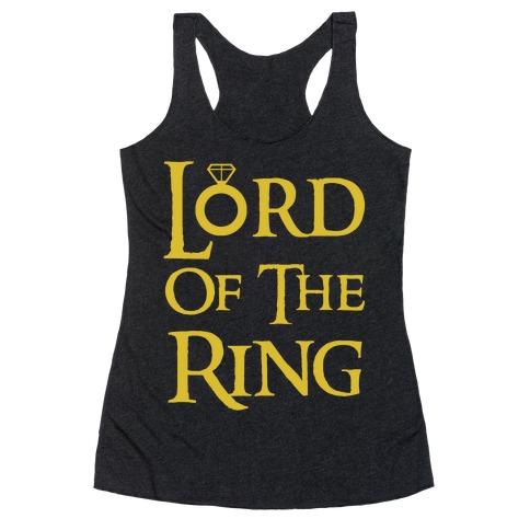 Lord of the Ring Racerback Tank Top