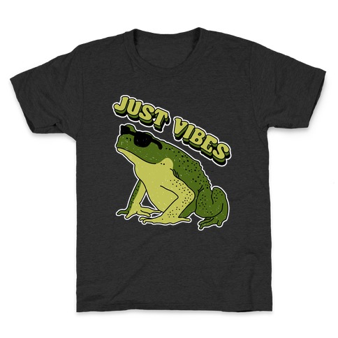 Just Vibes Frog Kids T-Shirt