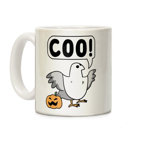 Coo - Halloween Pigeon Coffee Mug