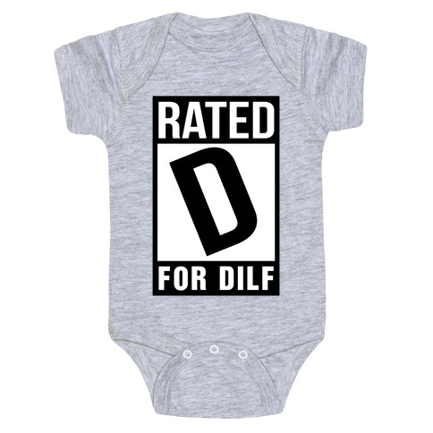 Rated D For Dilf Baby One-Piece