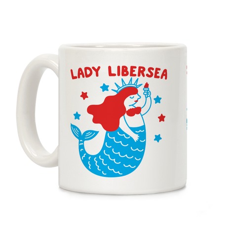 Lady Libersea Mermaid Coffee Mug