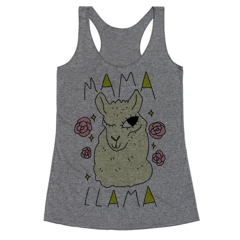 Mama Llama Racerback Tank Top