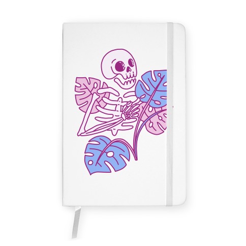 Monstera Skeleton Notebook