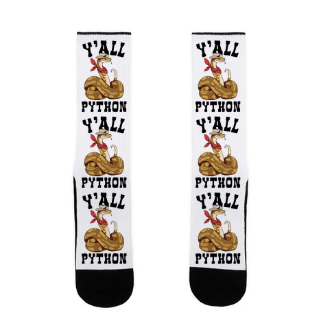 Ya'll Python Sock