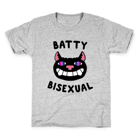 Batty Bisexual Kids T-Shirt