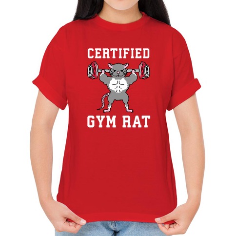 Gym Rat Fitness Bodybuilding Long Sleeve T-Shirt