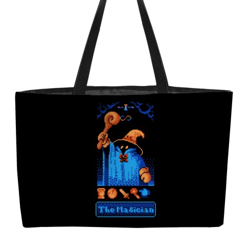 The Black Mage Magician Tarot Weekender Tote