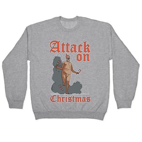Attack On Christmas Pullover