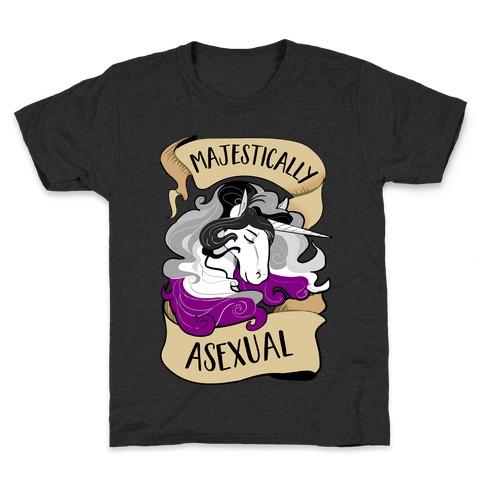 Majestically Asexual Kids T-Shirt