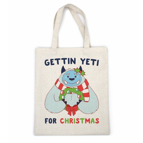 IT IS CHRISTMAS YETI - Tote bag – Lilo Christmas Shop