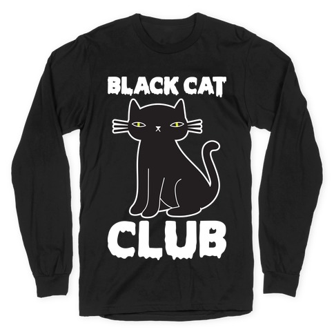 Black Cat Club Long Sleeve T-Shirt