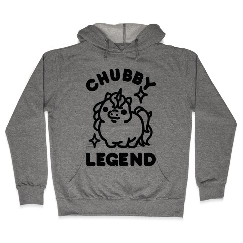 Chubby Legend Unicorn Hooded Sweatshirt