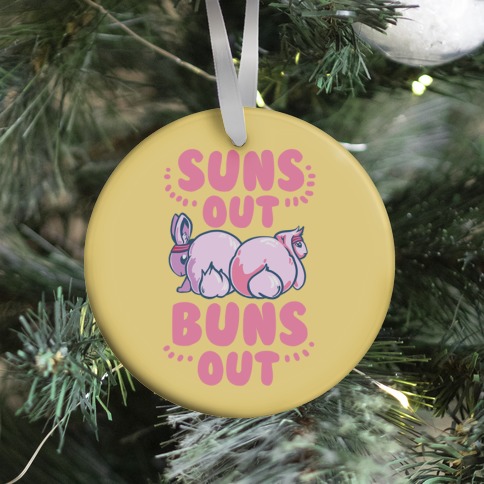 Suns Out, Buns Out! Ornament