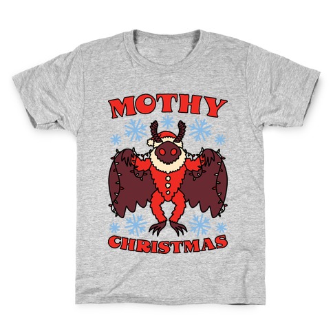 Mothy Christmas Kids T-Shirt