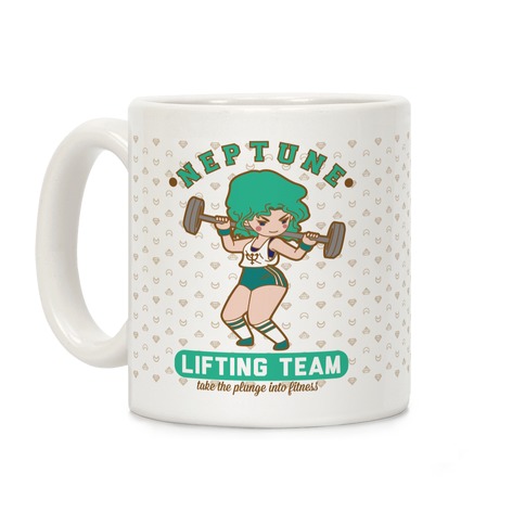 Neptune Lifting Team Parody Coffee Mug