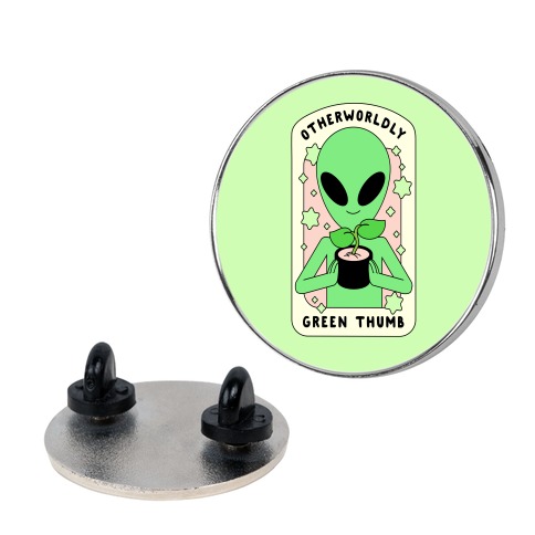 Otherworldly Green Thumb Pin
