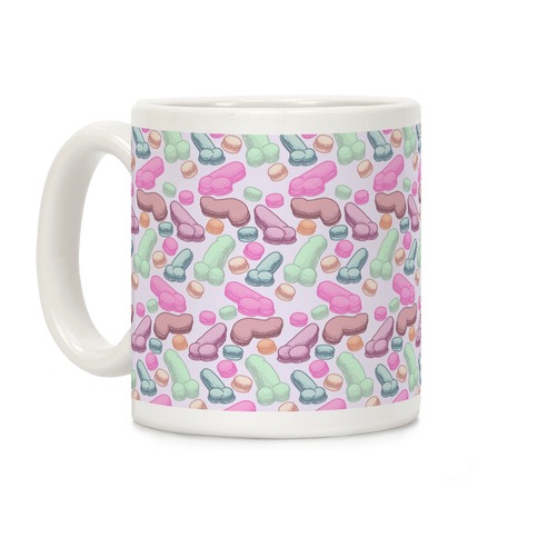 Cottagecore Peens Pattern Coffee Mugs