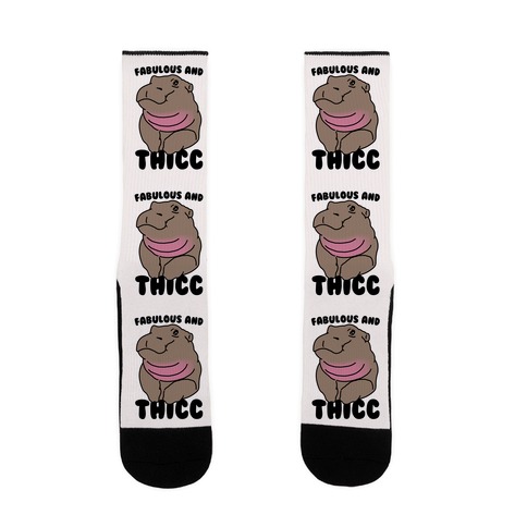 Fabulous and Thicc Sock