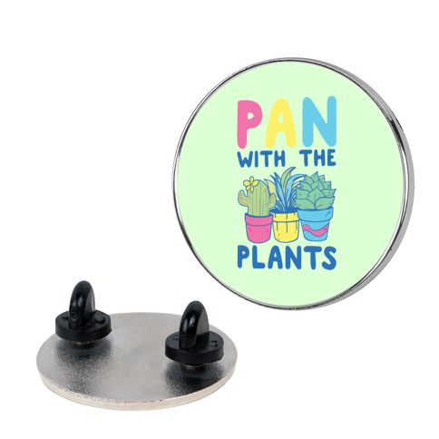 Pan with the Plants Pin