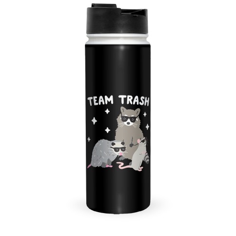 Team Trash Opossum Raccoon Rat Travel Mug