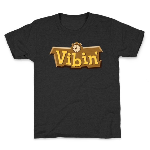 Vibin' Animal Crossing Parody Kids T-Shirt