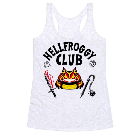 Hellfroggy Club Hellfire Club Racerback Tank Top