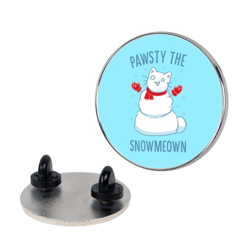 Pawsty The Snowmeown Pin