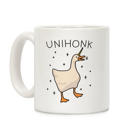 Unihonk Goose Unicorn Coffee Mug