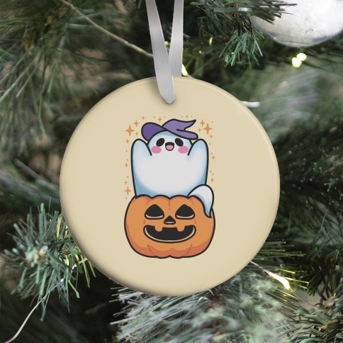 Cute Halloween Ghost Ornament