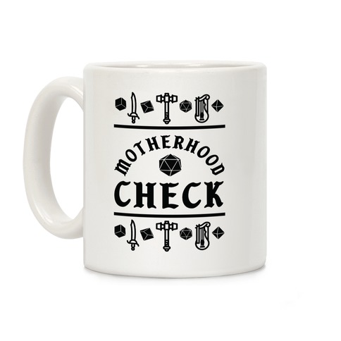Motherhood Check Coffee Mug
