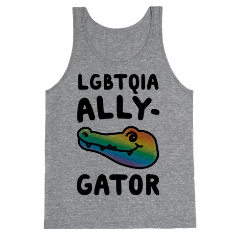 LGBTQIA Ally-Gator Tank Top