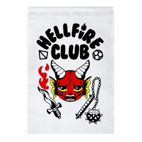Kawaii Hellfire Club Garden Flag