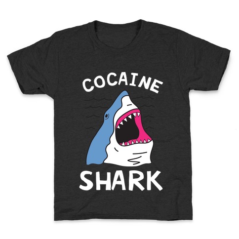 Cocaine Shark  Kids T-Shirt